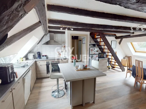 Appartement Husseren Wesserling 3 pièces 62 m2 en duplex 