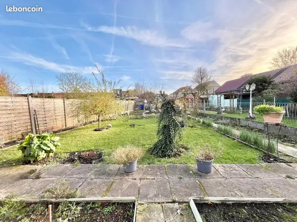 Maison,Jardin,Garage 2 Voitures.Quartier Marliere 