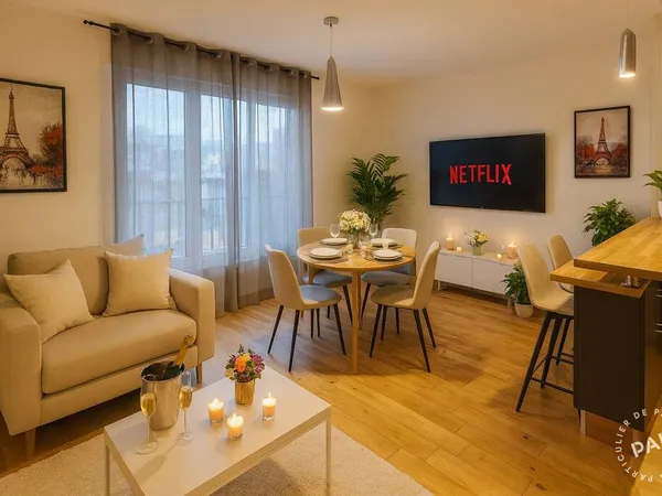 Appartement 3 pièces 55 m² 