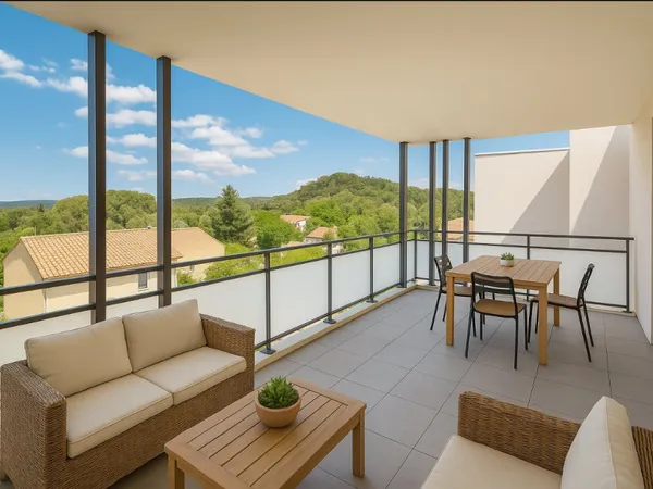 Appartement en frais réduits 4 pièces 89 m² 