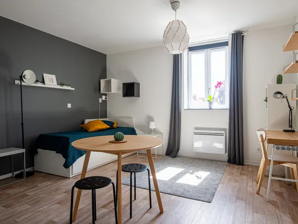 Immeuble résidence colyving Roubaix Euroteleport 