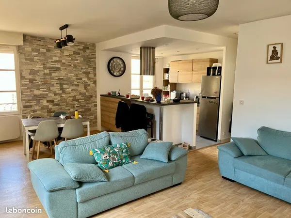 Appartement T3 72m² hypercentre Poitiers 