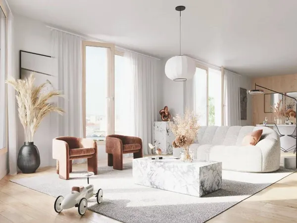 Appartement 2 pièces 44 m² 