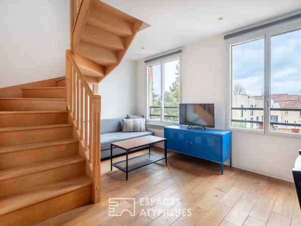Duplex en lisière de Vincennes 