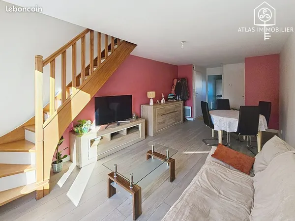 Duplex 3 pièces 61 m² 