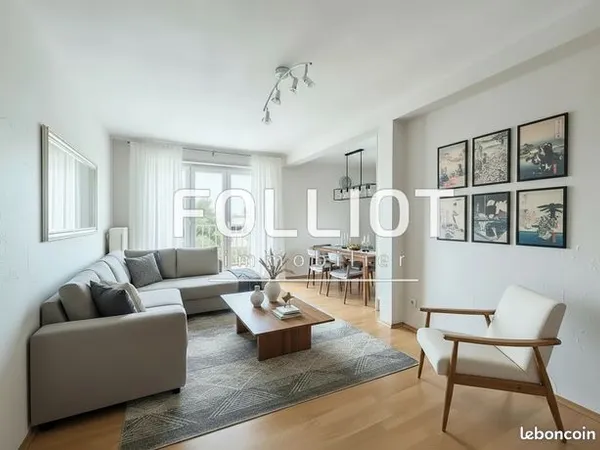 Appartement 3 pièces 69 m² 