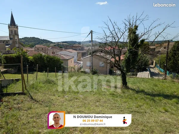 Terrain 782 m² Clérieux 