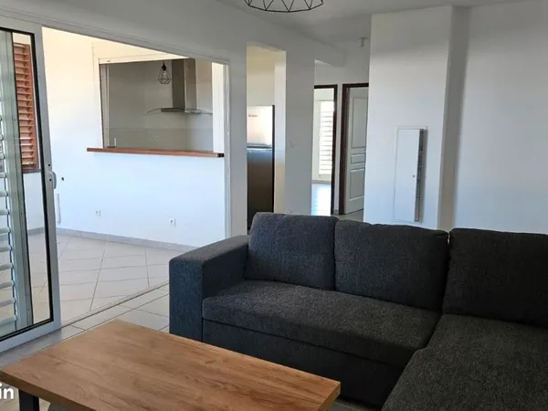 Appartement T3 meublé à Cayenne - Résidence sécurisée, Quartier Hibiscus proche clinique la 