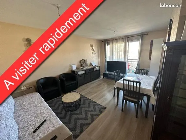 Appartement 3 pièces 63 m² 