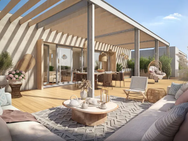 MAGNIFIQUE T5 DERNIER ETAGE - VUE DEGAGEE 