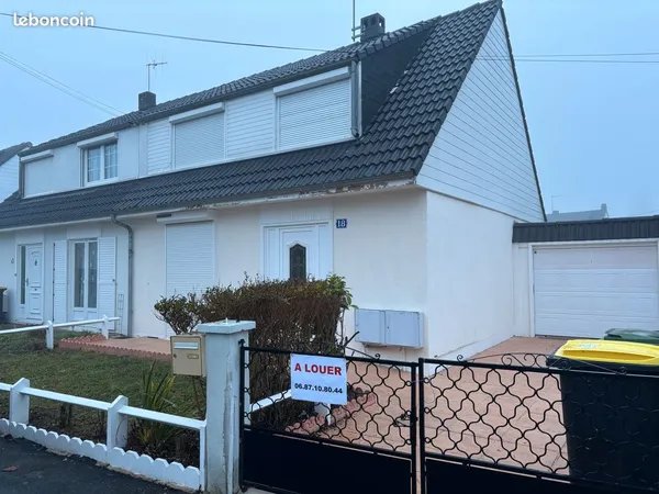 Maison - 4 pièces - 83 m² avec jardin et garage 