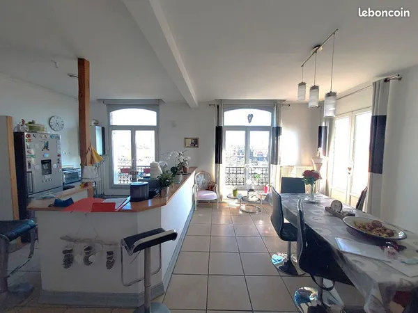 Appartement 3 pièces 66 m² 