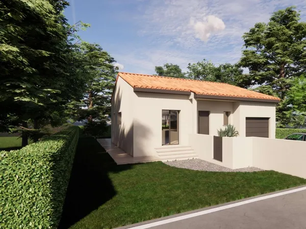Terrain + maison 85 m² 