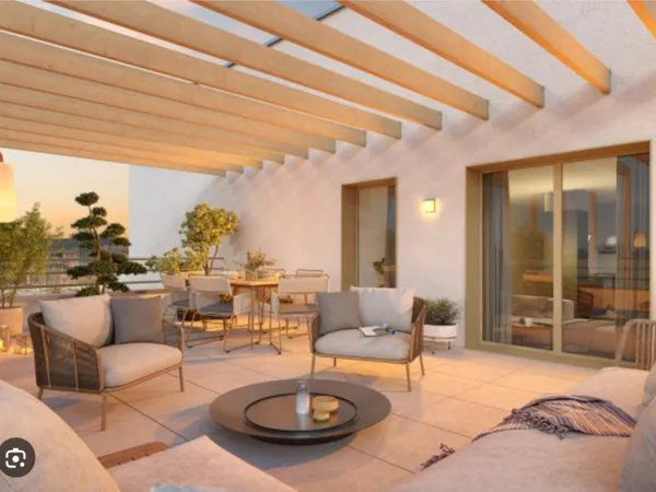 Sathonay-Village - T3 Neuf avec une terrasse de 28m² 