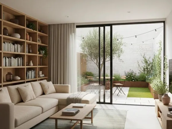 Appartement 2 pièces en REZ-DE-JARDIN sans perte de place et une PLACE DE STATIONNEMENT à PUTEAUX 