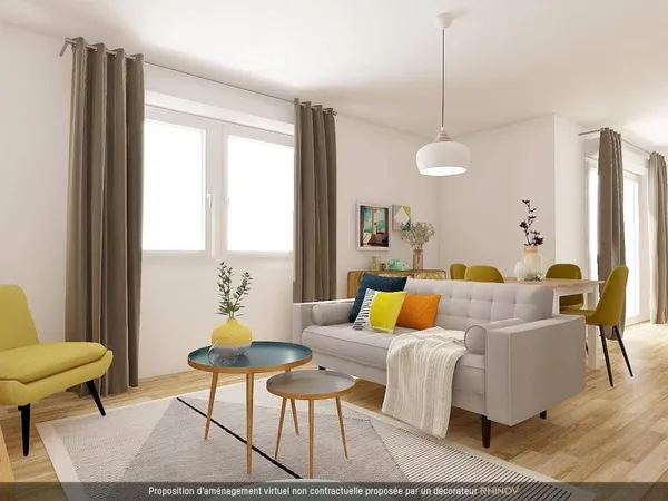 Appartement 4 pièces 80 m² 