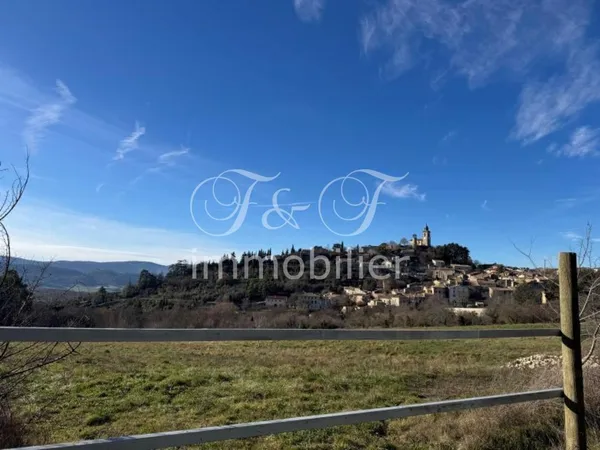 Terrain constructible avec vue Luberon 