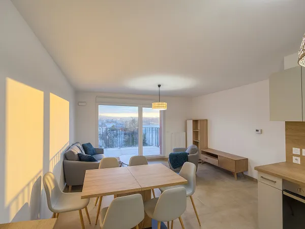 Bel appartement 3 pièces dans immeuble neuf 