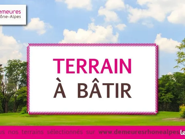 Terrain 420 m² Saint Georges D Esperanche 