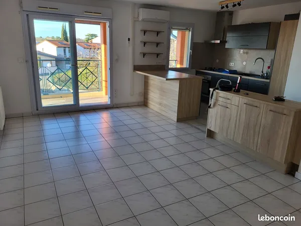 Appartement 3 pièces 64m2 + garage 13m2 