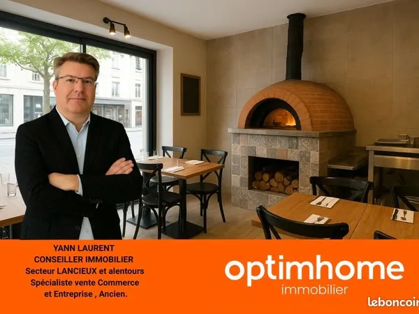 Fonds de commerce pizzeria 200 m² 