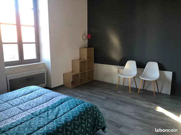 Appartement T1 avec Jardin partagé 