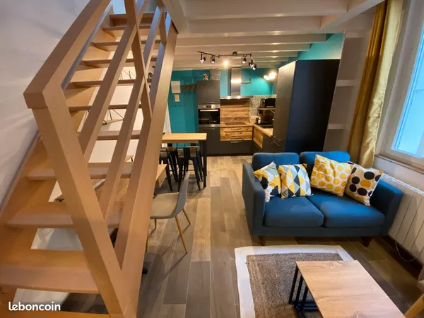 NEUF, Duplex de charme, sur-équipé, très calme - Victoire 