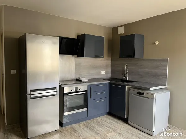 Appartement 2 pièces 38 m² 