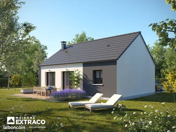 Maison 3 pièces 70 m² 