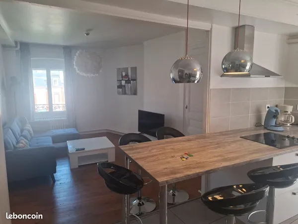 Appartement meublé 92 m² rue des alliés St Etienne 