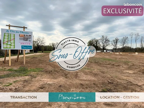 Terrain 700 m² GORREVOD 