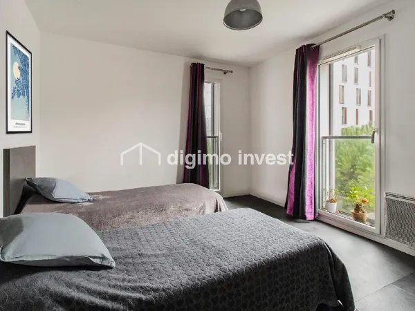 Un T2 lumineux, bien agencé et déjà loué - Investissement serein à Nantes 