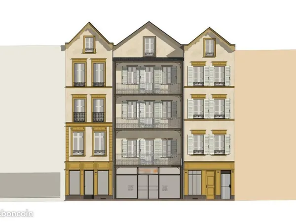 Immeuble 2 pièces 61 m² 