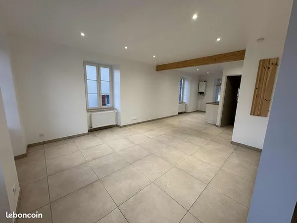 🏠 à louer - t3 duplex neuf - centre giromagny - parking + cave 