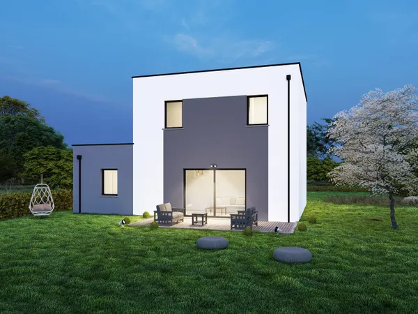 Terrain + maison 96 m² 