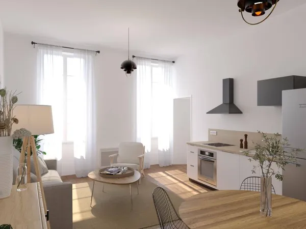Appartement 2 pièces 45 m² 