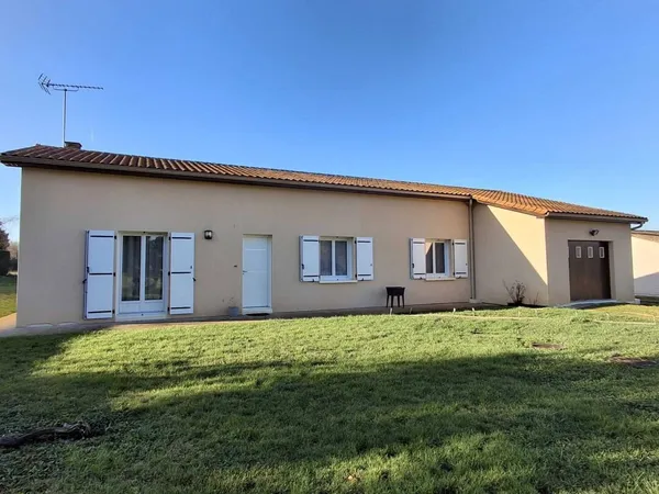 Maison de plain-pied 5 pièces 116 m² 