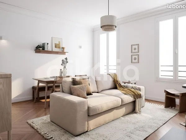 Appartement 3 pièces 58 m² 