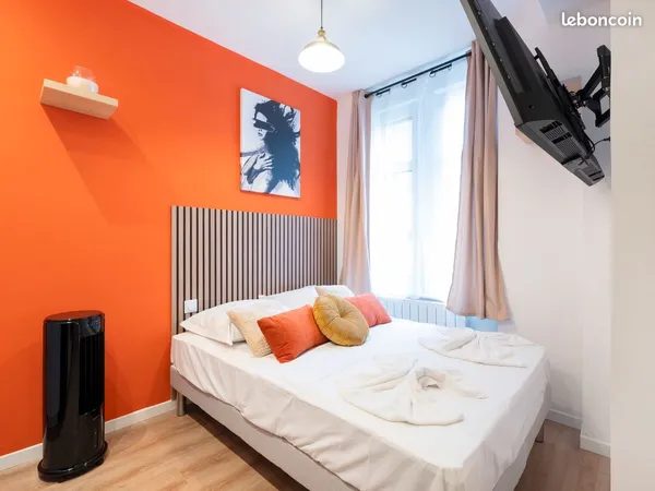 Magnifique studio- Gare 8min à pied 