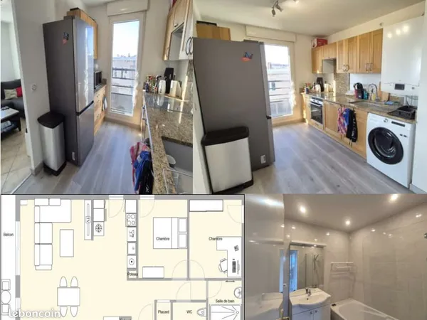 F3 résidence de haut standing DPE C pas de travaux 64 m2 
