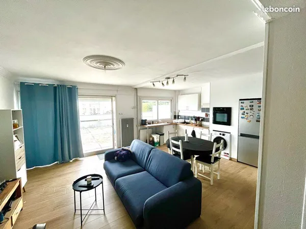 Appartement T2 lumineux grande terrasse 