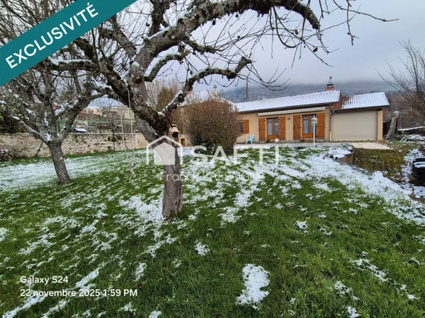 Maison de plain-pied 5 pièces 90 m² 