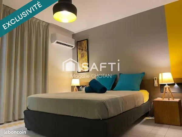 Studio 1 pièce 20 m² 