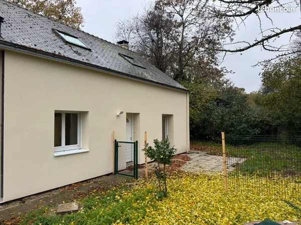 Maison 3 pièces avec jardin 