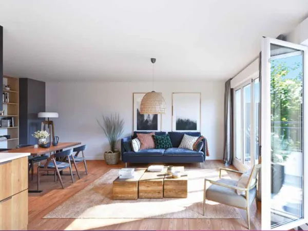 Appartement 3 pièces 62 m² 