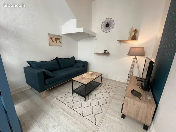 Appartement T2 meublé proche Gare Rive Droite 