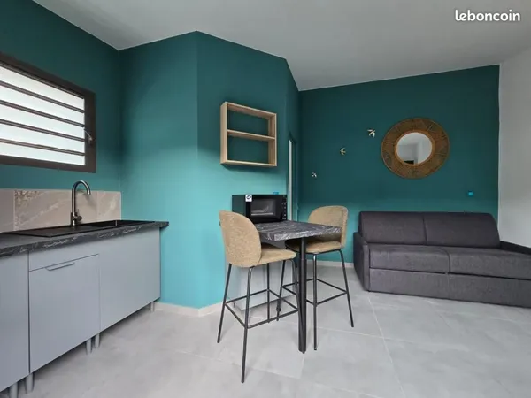 Studio 1 pièce 18 m² 