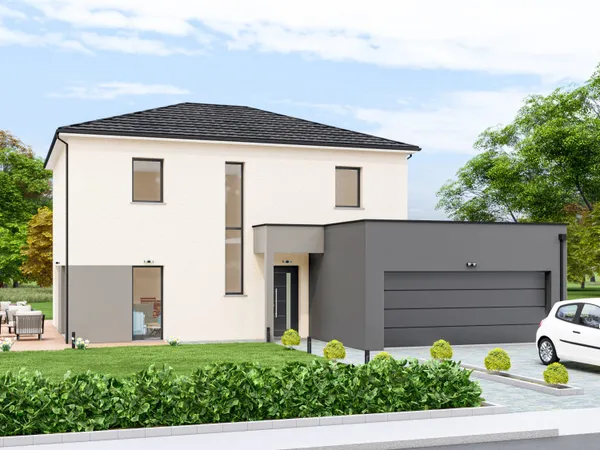 Terrain + maison 123 m² 
