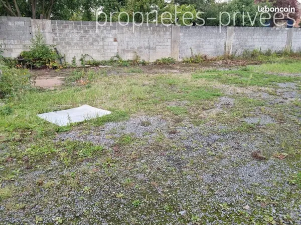 Terrain 641 m² Leforest 