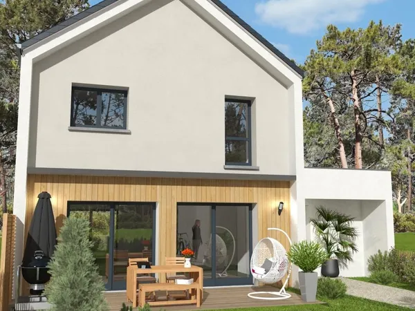 Terrain 307 m² Guipel 